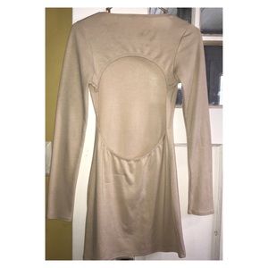 Mini Backless Dress